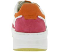 Baskets élégantes CAPRICE pour femme en cuir de haute qualité - Modèle CAP Climo FB, disponible en blanc uni ou en version bicolore blanc/multicolore