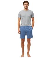 Ensemble pyjama shorty 2 pièces léger SCOTCH & SODA pour homme, en coton, disponible en gris/marine, bleu ou bleu foncé/gris