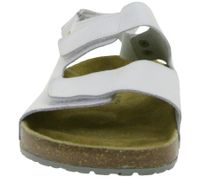 Slip-resistant HSM men's work sandals, ESD-safe, genuine leather shoes, SRA protection class, mules, professional shoes, factory second-hand, B-grade, medical shoes, white