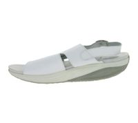Rutschhemmende hsm Damen Arbeits-Pantoletten Echtleder-Schuhe SRA-Schutzklasse Sandalen Berufsschuhe Factory Second B-Ware Arzt-Schuhe Weiß