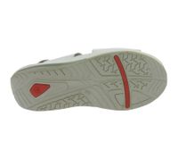Rutschhemmende hsm Damen Arbeits-Pantoletten Echtleder-Schuhe SRA-Schutzklasse Sandalen Berufsschuhe Factory Second B-Ware Arzt-Schuhe Weiß