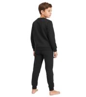 Ensemble de jogging PUMA confortable pour enfants (garçons et filles), 2 pièces : pantalon de jogging en molleton, pull col rond, en coton, réf. 627915 01 Noir