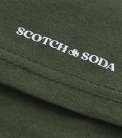 High-quality 5-pack SCOTCH & SODA Crew Neck Men's T-Shirt Basic Shirt Undershirt Cotton Shirt SSFA25M2312806 in White or Black/White/Green
