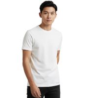 High-quality 5-pack SCOTCH & SODA Crew Neck Men's T-Shirt Basic Shirt Undershirt Cotton Shirt SSFA25M2312806 in White or Black/White/Green