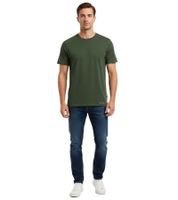 High-quality 5-pack SCOTCH & SODA Crew Neck Men's T-Shirt Basic Shirt Undershirt Cotton Shirt SSFA25M2312806 in White or Black/White/Green