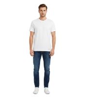 High-quality 5-pack SCOTCH & SODA Crew Neck Men's T-Shirt Basic Shirt Undershirt Cotton Shirt SSFA25M2312806 in White or Black/White/Green