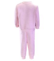 Comfortable PUMA Kids' Jogging Suit for Boys and Girls, 2-Piece Set: Sweat Joggers and Crew Neck Sweater, Cotton Set 627915 in Black or Pink