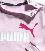 Comfortable PUMA Kids' Jogging Suit for Boys and Girls, 2-Piece Set: Sweat Joggers and Crew Neck Sweater, Cotton Set 627915 in Black or Pink