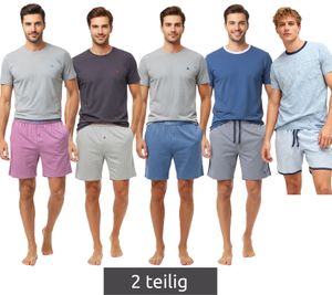 Completo shorty leggero da uomo SCOTCH & SODA in cotone, 2 pezzi, disponibile in grigio, blu o bordeaux chiaro