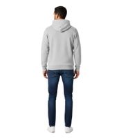 Helly Hansen Manchester Graphic Herren Hoodie Baumwoll-Pullover mit Kapuze 300 g/m² Sweat-Pullover 78380 970 Grau