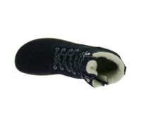 Botas de senderismo GROUNDIES Vancouver, duraderas y de cuero genuino para hombre, con TrueSense y lana de oveja, GND-220242-07, azul marino.