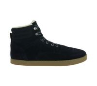 Botas de senderismo GROUNDIES Vancouver, duraderas y de cuero genuino para hombre, con TrueSense y lana de oveja, GND-220242-07, azul marino.