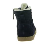 Botas de senderismo GROUNDIES Vancouver, duraderas y de cuero genuino para hombre, con TrueSense y lana de oveja, GND-220242-07, azul marino.
