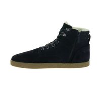 Botas de senderismo GROUNDIES Vancouver, duraderas y de cuero genuino para hombre, con TrueSense y lana de oveja, GND-220242-07, azul marino.