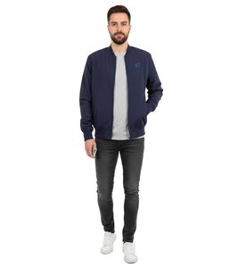 Formula E Herren Bomber-Jacke mit Gradient Logo nachhaltige Motorsport-Jacke Frühlingsjacke 701223598 001 Blau