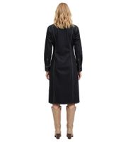Robe en jean intemporelle pour femme, col Kent, robe-chemise éco-responsable, robe en jean 949047 bleu foncé