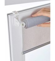 Store enrouleur simple à l'aspect texturé, protection solaire 976513 Gris