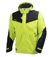 Helly Hansen Workwear Shell Magni Functional Jacket, Windproof and Waterproof Men's Jacket with Helly Tech 71161_439 Green