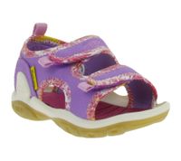 Sandalias de trekking KEEN Knotch Creek para niños con cierre de velcro, modelo 1027226, rosa/morado