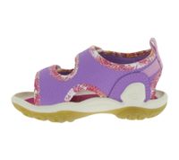 Sandalias de trekking KEEN Knotch Creek para niños con cierre de velcro, modelo 1027226, rosa/morado