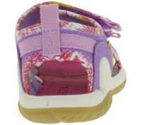Sandalias de trekking KEEN Knotch Creek para niños con cierre de velcro, modelo 1027226, rosa/morado