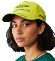 Formula 1 Aston Martin F1 BOSS Baseball-Cap Saison 2024 Fan-Cap Snapback Lance Stroll oder Fernando Alonso Grün, Weiß oder Neongelb