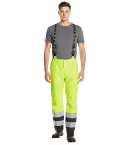 Salopette da lavoro impermeabile da uomo Helly Hansen Potsdam con pannello posteriore removibile HellyTech 71475_369 Giallo Neon
