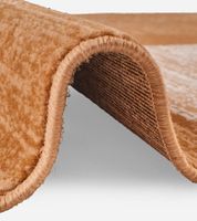 Tappeto con motivo grafico, tappeto per soggiorno, complemento d'arredo, tappeto decorativo 960976 Marrone