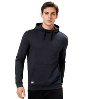 Sweat à capuche Helly Hansen Manchester pour homme, en coton, 280 g/m², réf. 79214_590, bleu foncé