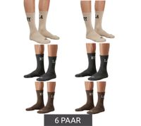 6 paia di calzini da uomo SCOTCH & SODA in spugna, modello a mezza gamba alta - Calzini casual/eleganti - Taglia 41-46 (UE) SS43513