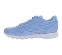Baskets Reebok Classic Leather City pour femmes et enfants, en cuir véritable, bleu clair EF3036