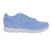 Baskets Reebok Classic Leather City pour femmes et enfants, en cuir véritable, bleu clair EF3036