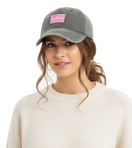Faded ZWILLINGSHERZ Basic Classic Baseball Cap with Logo Patch, Cotton Cap, Adjustable Brim, 4603M K25357-4 Army Green/Gray