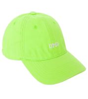 Casquette de baseball ZWILLINGSHERZ OMG Classic, vert fluo, broderie OMG, 100 % coton, visière ajustable, référence 4603M K258210