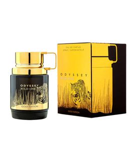 ARMAF Odyssey Wild One Men's Eau de Parfum Woody-Spicy Body Fragrance 100ml Gold/Black