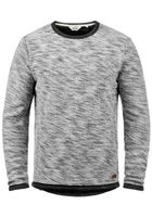 clásica SOLID SDFlocks hombre sudadera con cuello redondo pulóver 21102722ME-9000 Negro
