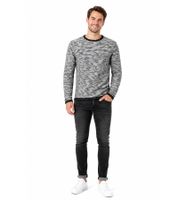 clásica SOLID SDFlocks hombre sudadera con cuello redondo pulóver 21102722ME-9000 Negro