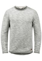 klassisches SOLID SDFlocks Herren Sweatshirt mit Rundhals Pullover 21102722ME-2842 Grau