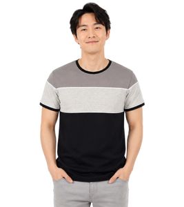 classic SOLID SDCody men's T-shirt with crew neck shirt 21300032ME-9000 Black