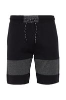 klassische SOLID SDMekir Herren Sweatshorts mit Kordelzug Shorts 21300637ME-194007 Schwarz