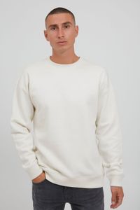 klassisches BLEND BHJeffrey Herren Sweatshirt mit Rundhals Pullover 20713531ME-110103 Weiß