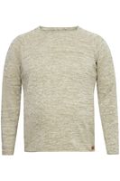 klassischer BLEND BHDan BT Herren Feinstrickpullover mit Rundhals Strickpullover Große Größen 20713439ME-120105 Beige