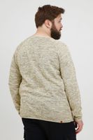 klassischer BLEND BHDan BT Herren Feinstrickpullover mit Rundhals Strickpullover Große Größen 20713439ME-120105 Beige