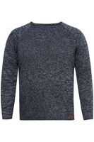 clásico BLEND BHDan BT hombre jersey de punto fino con cuello redondo jersey de punto 20713439ME-194024 Azul