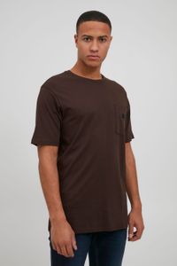 klassisches SOLID SDVicente Herren T-Shirt mit Rundhals Shirt 21106125-190814 Braun