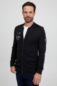 classica FQ1924 FQErland uomo giacca con zip con collo alto giacca 21900122-ME-193911 Nero