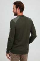 klassische FQ1924 FQErland Herren Zip-Jacke mit Stehkragen Jacke 21900122-ME-190413 Grün