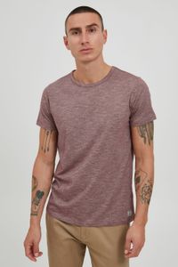 klassisches 11 PROJECT PRTullio Herren T-Shirt mit Rundhals Shirt 21300777-ME-191526 Rot