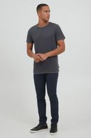 klassisches 11 PROJECT PRVenanzio Herren T-Shirt mit Rundhals Shirt 20714124ME-200278 Grau