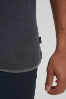 klassisches 11 PROJECT PRVenanzio Herren T-Shirt mit Rundhals Shirt 20714124ME-200278 Grau